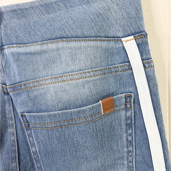 Halara Flex high rise Tummy Control Casual Baggy Jeans with Pockets wide leg L - Picture 6 of 6